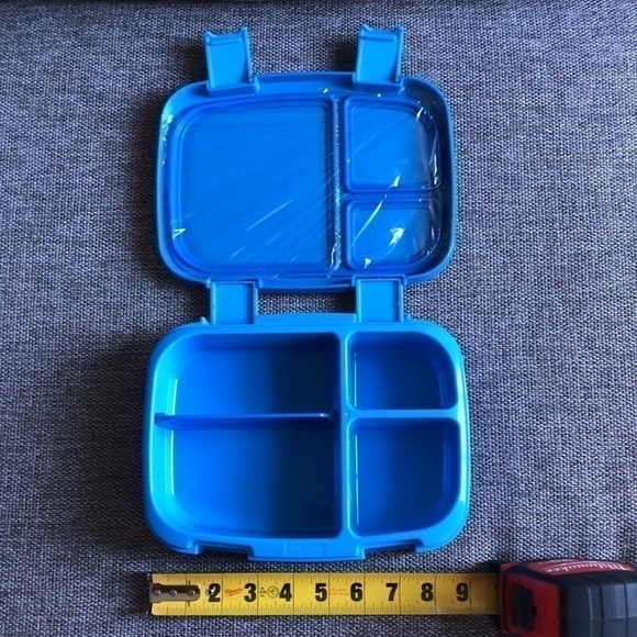 Bentgo 4 Compartment Lunch Box Portion Kids Teens Adults Blue - Picture 10 of 15